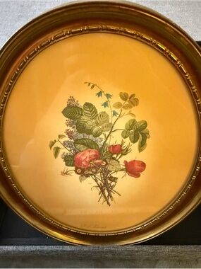 Jean-Louis Prevost Botanical framed floral Roses Lilacs Primula Bell flowers OSP